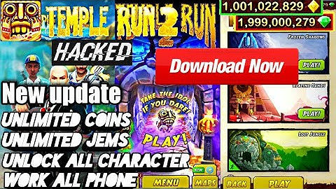TEMPLE RUN 2 HACK | 100% WORKING ALL PHONE | @HACK BRO