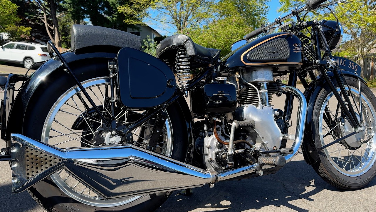 Vintage Velocette Magic! 1952 MAC 350 | Tales from the Cul-de-Sac