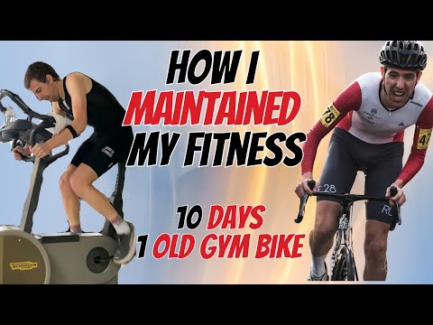 How I STOPPED losing cycling FITNESS on a 10 DAY family trip! *Amazing RESULT!*