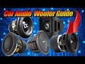 Car audio subwoofer guide and category explanation