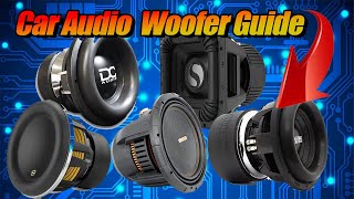 Car Audio Subwoofer Guide and Category Explanation