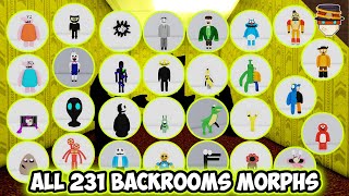 [ALL] How to get ALL 231 BACKROOMS MORPHS in Backrooms Morphs | Roblox