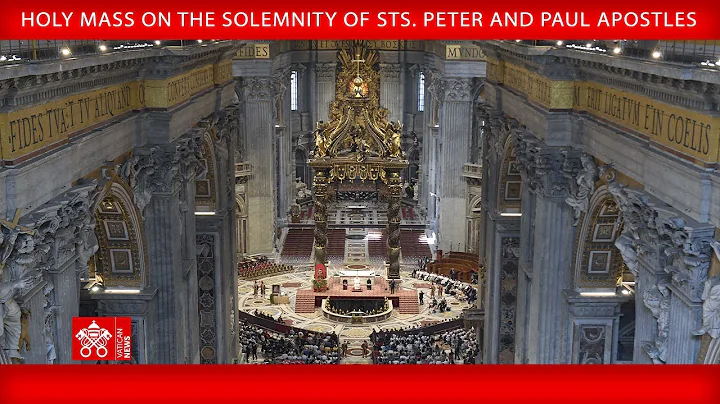 June 29 2025, Holy Mass on the Solemnity of Saints Peter and Paul Apostles - Pope Leo XIV
