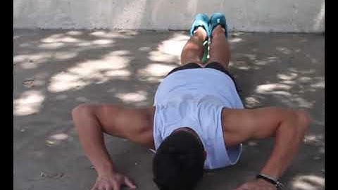 FMS Trunk Stability Push-Up (Frontal)