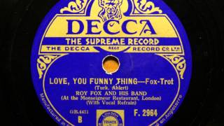 Download lagu Love you funny thing Roy Fox and his Band Love you funny thing Roy Fox and his Band