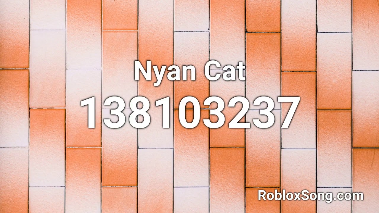 Nyan Cat Roblox Id Roblox Music Code Youtube - nyan cat code in roblox