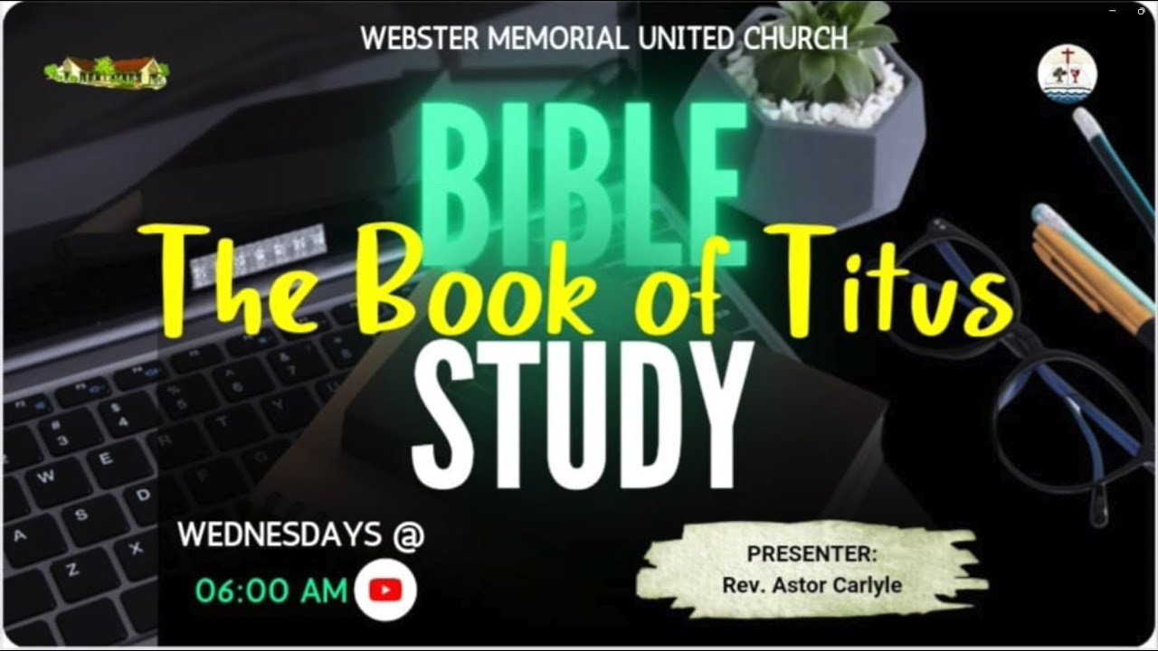 Bible Study: The Book of Titus pt 6 - YouTube