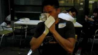 Snorting Hot Sauce