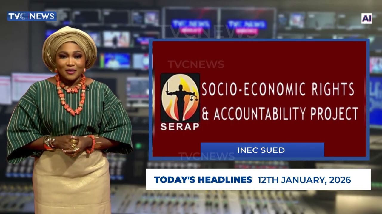 Iroyin AI Yoruba Lati Ile-Ise TVC News | 12th January, 2026