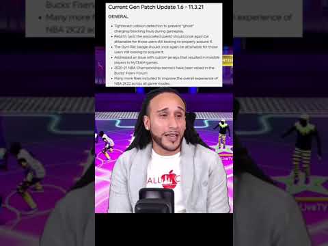 PATCH UPDATE 2K22