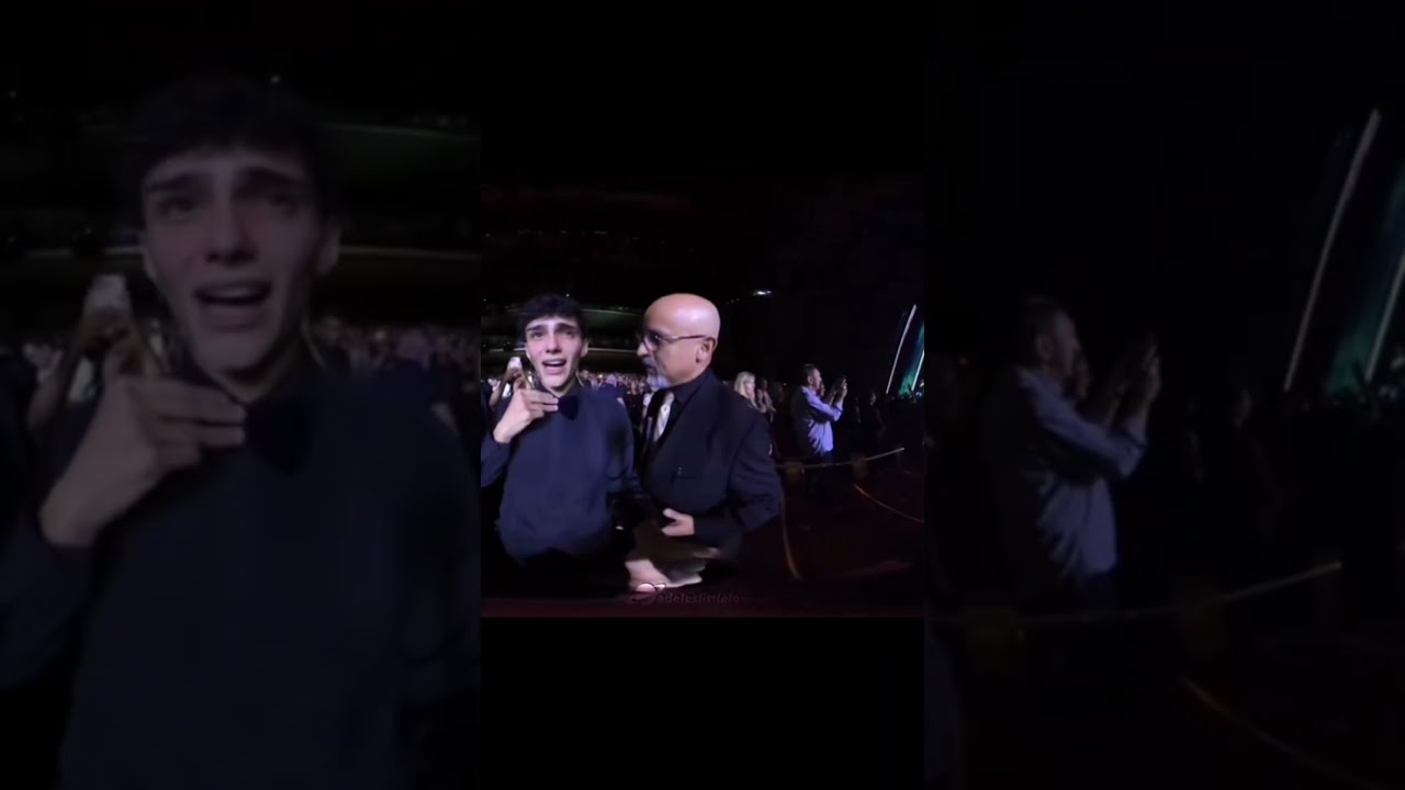 An Excited Fan S View Of When Adele Defended Him Against Security Via Adeleslittleloveee TT 