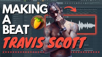 Making Dark Trap Beats for TRAVIS SCOTT [FL STUDIO TUTORIAL]