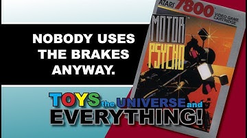 MOTOR PSYCHO for Atari 7800 REVIEW!