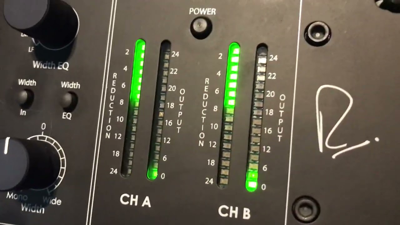 RND 5059 summing mixer, AMS 8803 EQ, RND Portico II Master Busss Processor (Hard Rock)