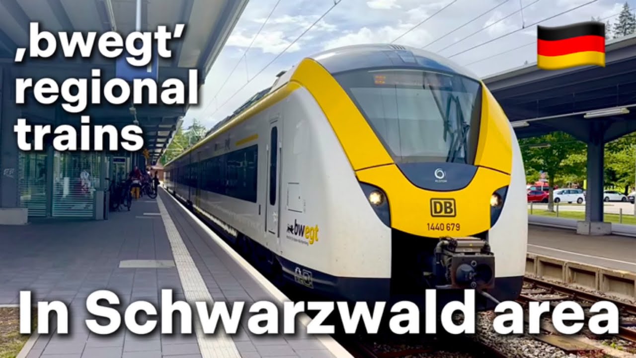 Beautiful summer train ride from Freiburg to Schluchsee in Germany's Schwarzwald | 🇩🇪 Germany