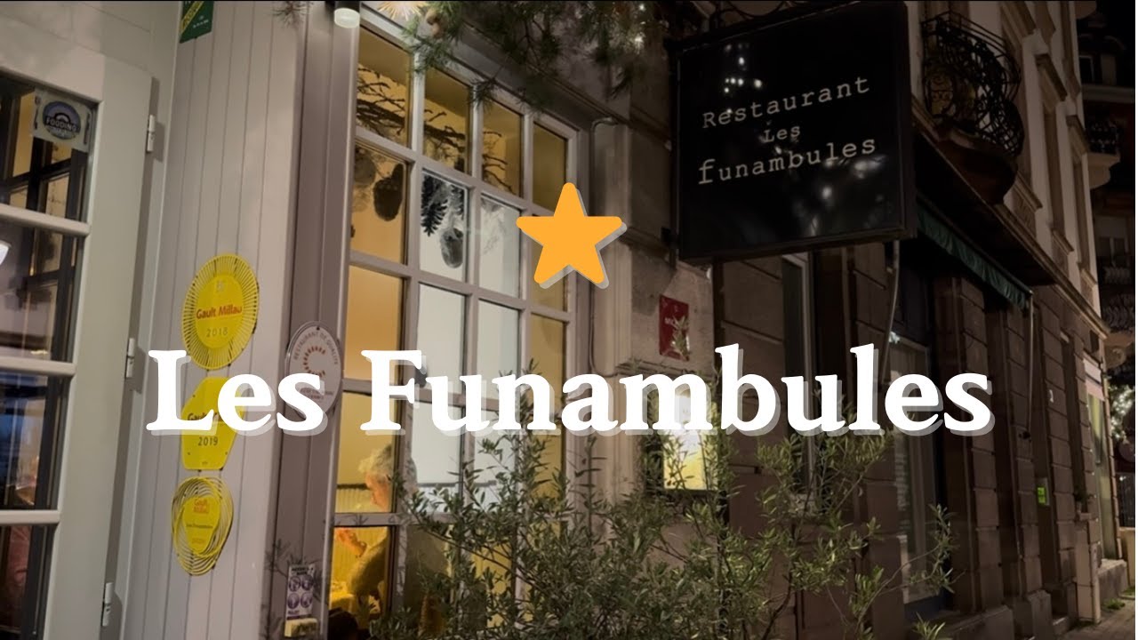 Les Funambules ⭐️/스트라스부르 미슐랭 레스토랑/크리스마스에 갈 만한 레스토랑