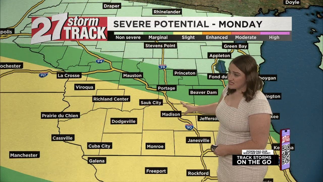Rain chances increase tonight, strong storms possible ahead of cool ...