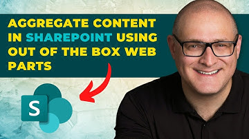 Aggregate content in SharePoint using out of the box web parts