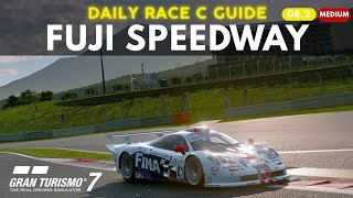 Fuji speedway Gr.2 lap guide | GT7 lap guide