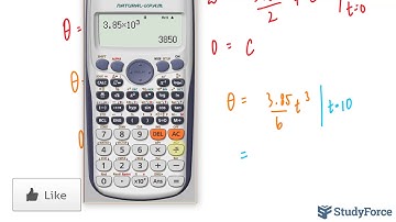 📚 How to solve motion word problems with integrals (Question 3)