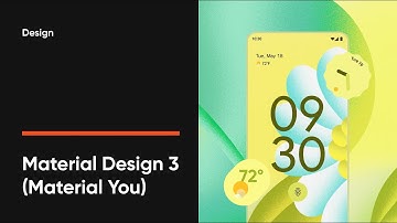 Дизайн системы: Google Material You (Material design 3)