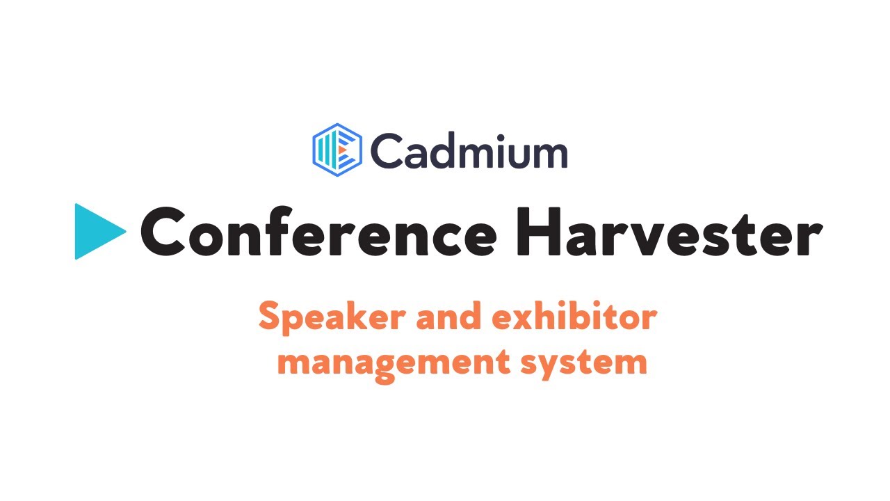 Cadmium's Conference Harvester YouTube
