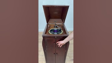 Victor Oak Antique Victrola Record Player Phonograph VV-XI, Records #antique #music