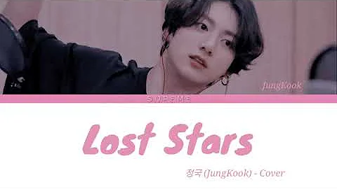 Lost Stars (Adam Levine) - Jungkook (cover) (Color coded lyrics English)
