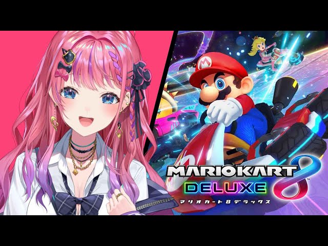 【マリオカート8DX】魔境へ向けて、拳ギャル修行します！！【倉持めると/にじさんじ】のサムネイル