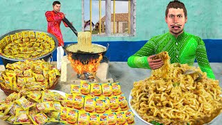 Maggi Cooking Challenge 1000 Maggi Noodles Cooking Challenge Hindi New Comedy Video