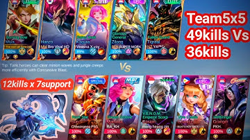 12Kills +7support Miya Powerful Gold Laner!! - Build Top2 Global Miya ~ MLBB