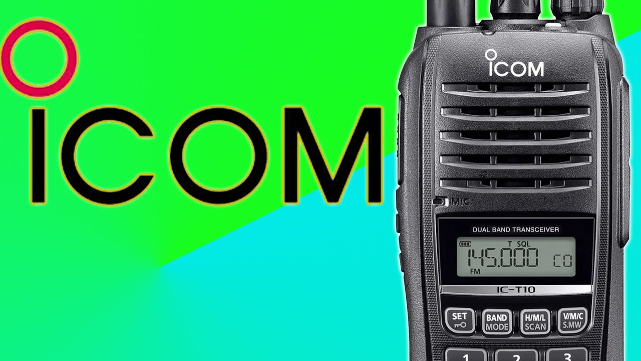 Icom IC-T10 *HANDS ON* Demo, Programming, Walk Through - Best Icom Analog Handheld Radio