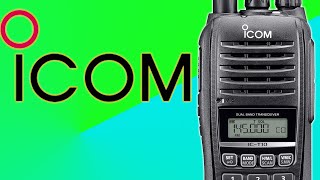 Icom ICT10 *HANDS ON* Demo, Programming, Walk Through  Best Icom Analog Handheld Radio