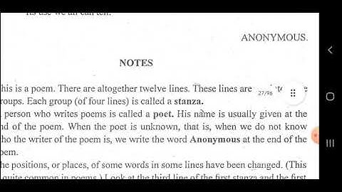 The elephant, Myanmar English textbook grade 8, Class 7 ( 1 ) in rohingya language.