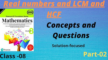 Pearson IIT Foundation Series | class 8 Maths | chapter 1 |Examples with concepts.