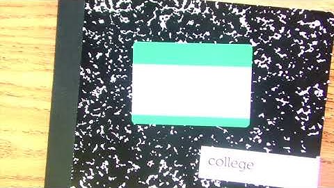 Setting Up the 7th Grade Math Notebook