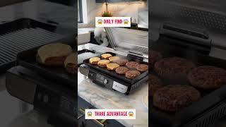 Ninja Sizzle Pro XL Indoor Griddle & Grill GX101 🍳 XL Surface | Sizzle Pro Tech | Easy Cleanup