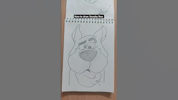 How to draw Scooby Doo #drawing #painting #scoobydoo