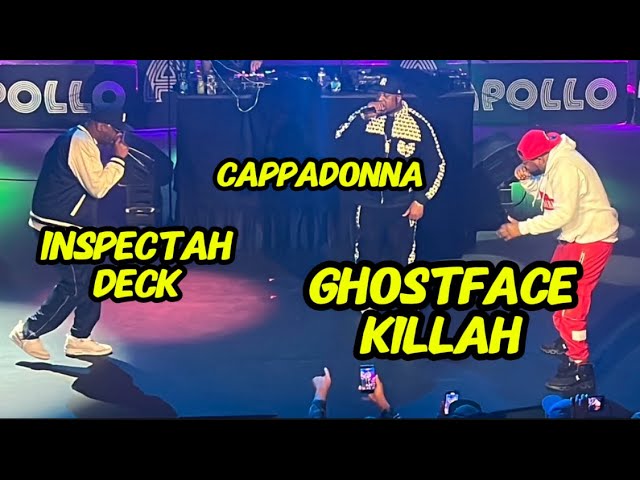 GHOSTFACE KILLAH Performing Live At The World Famous Apollo