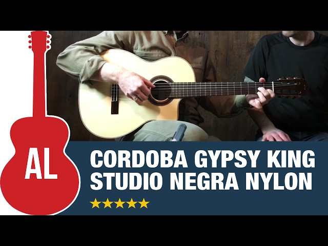 Córdoba GK Studio Negra Nylon String Guitar - YouTube