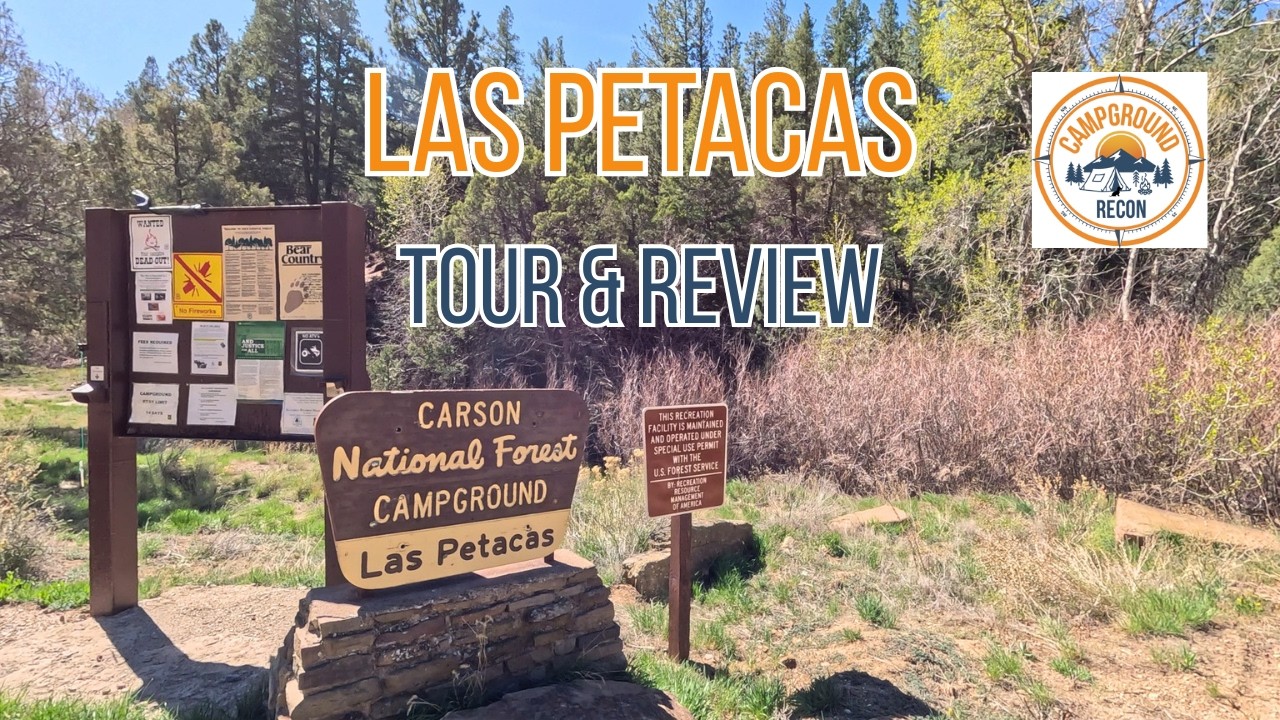 Las Petacas Campground Tour & Review | Taos, New Mexico
