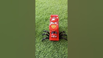 Unboxing and Testing McQueen and Choo Choo Charles Monster Train No Talking With Natural Sound Water