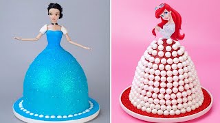 : Beautiful Barbie Doll Cake Decorating  Colorful Cake Decorating Tutorials | Tsunami Cake