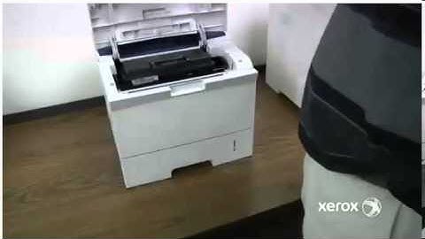 Phaser 3600 Clearing a Paper Jam