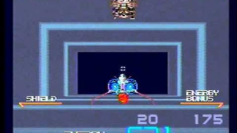 Sega Genesis Galaxy Force 2 Game (Intro)