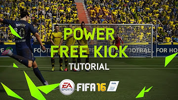 FIFA 16 | POWER FREE KICK Tutorial