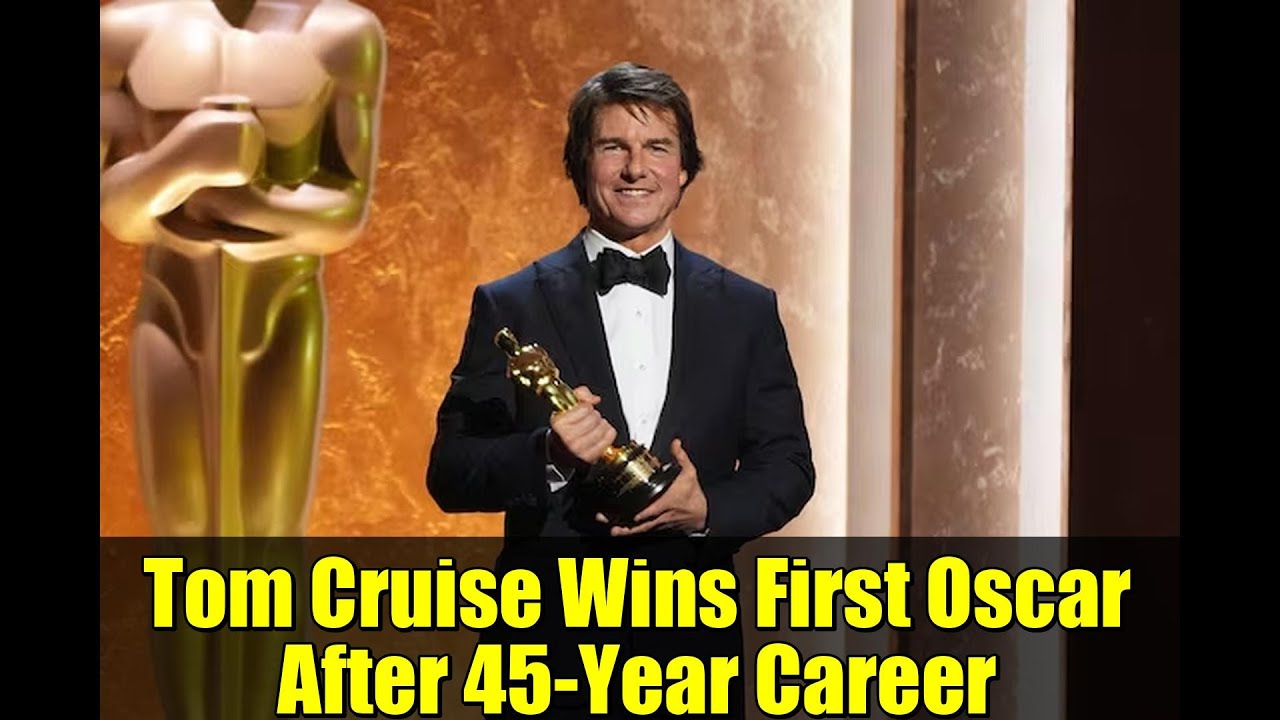 Том Круз получил свой первый «Оскар» после 45 лет карьеры | Эмоциональная речь и бурные овации