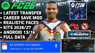 FIXED BUG EA SPORTS FC26 MOD FIFA 16 MOBILE ANDROID OFFLINE REALISTIC GRAPHICS PS5 MENU UPDATE screenshot 1