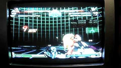 Marvel vs Capcom 3 Training Battle