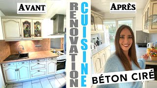 RENOVATION | Je refais ma cuisine au BETON CIRE